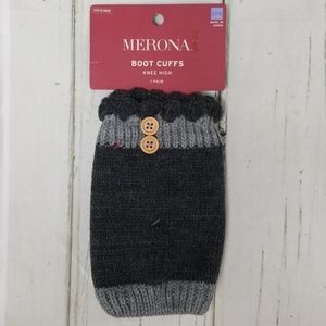 Merona boot cuffs